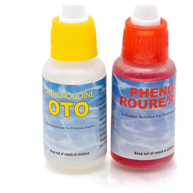 Kit de Prueba Química WWD POOL para Cloro y pH - Recarga