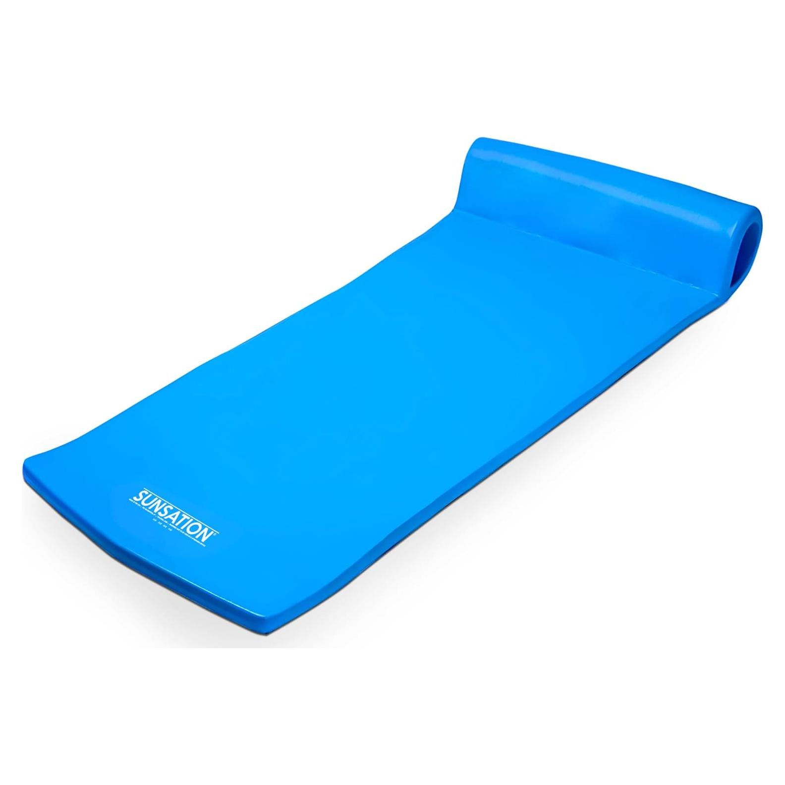 Flotador de Piscina TRC Recreation 70" Azul Bahama con Almohada