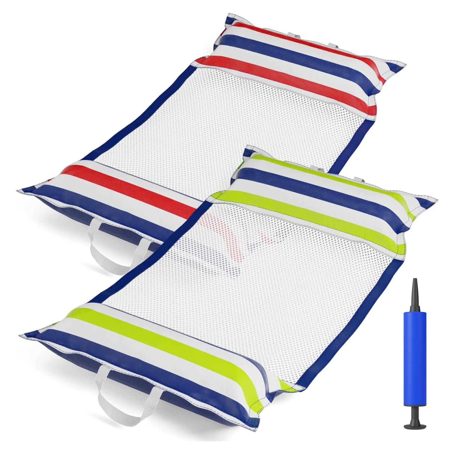 Flotador de Hamaca Inflable Jasonwell 4 en 1 para Piscina