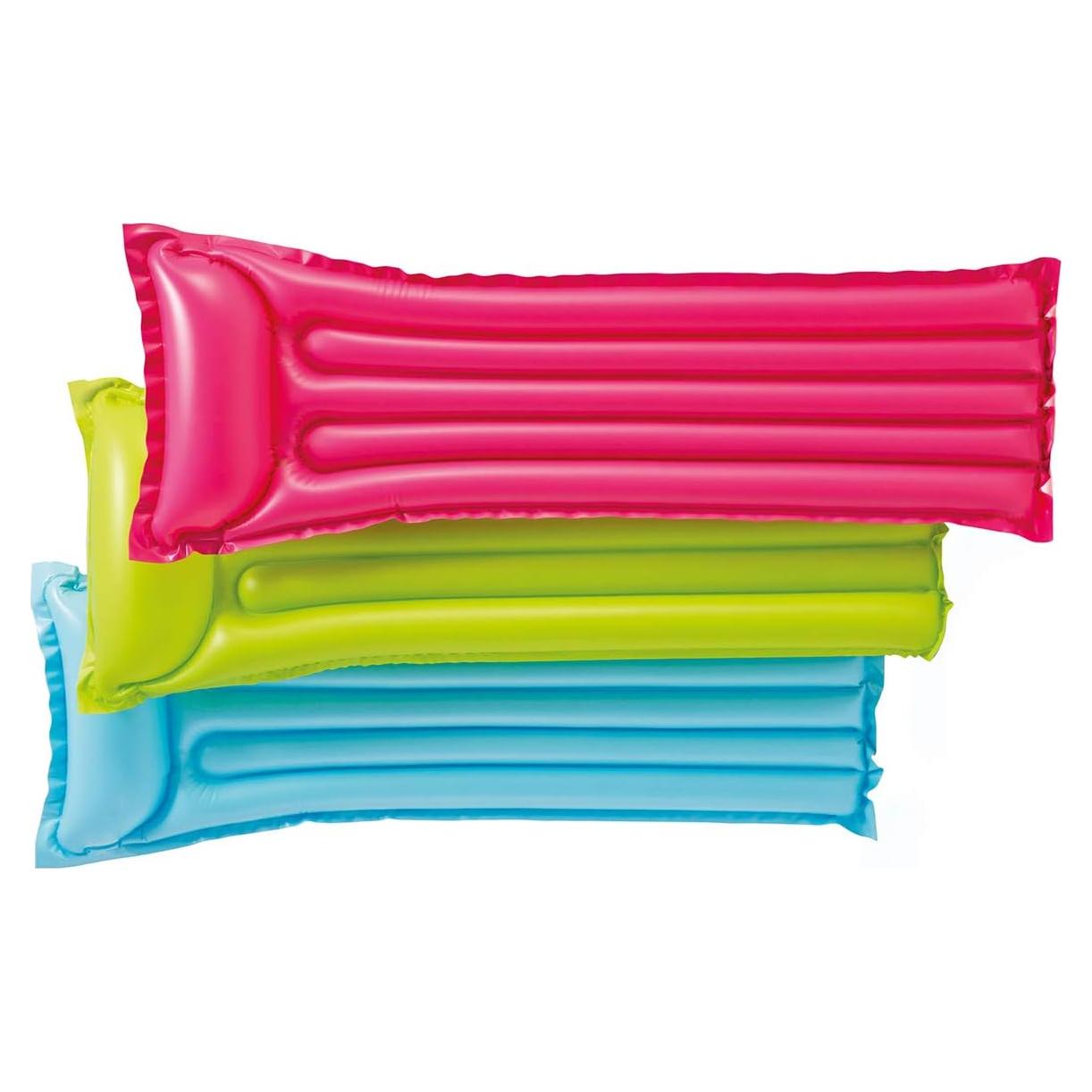 Juego de 2 Flotadores Intex MAT Relax-a-mat 183x69 cm