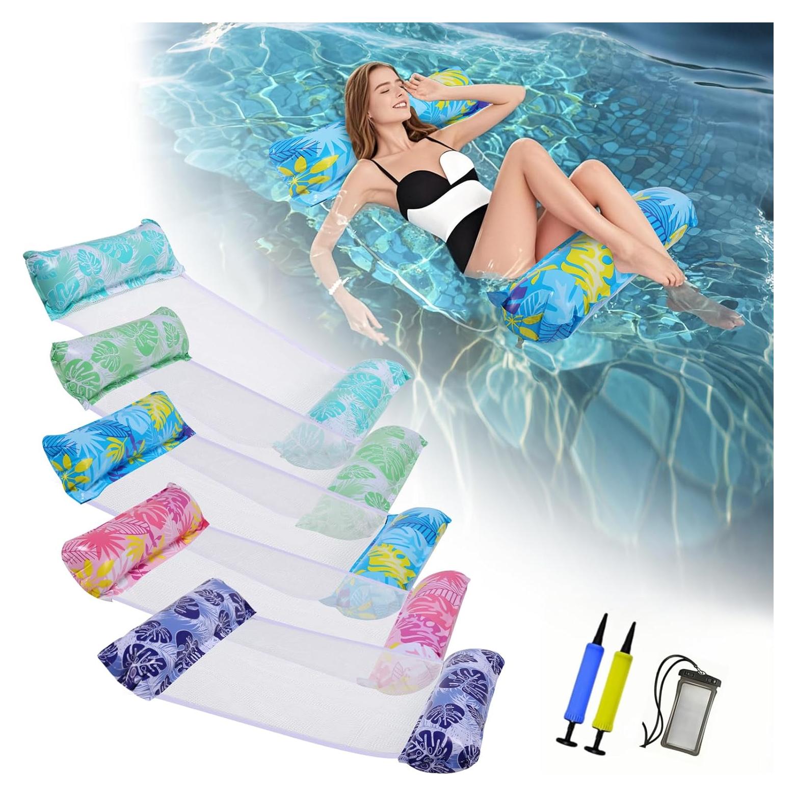 Flotadores Inflables CLPCLP 4 en 1 para Adultos - Paquete de 5