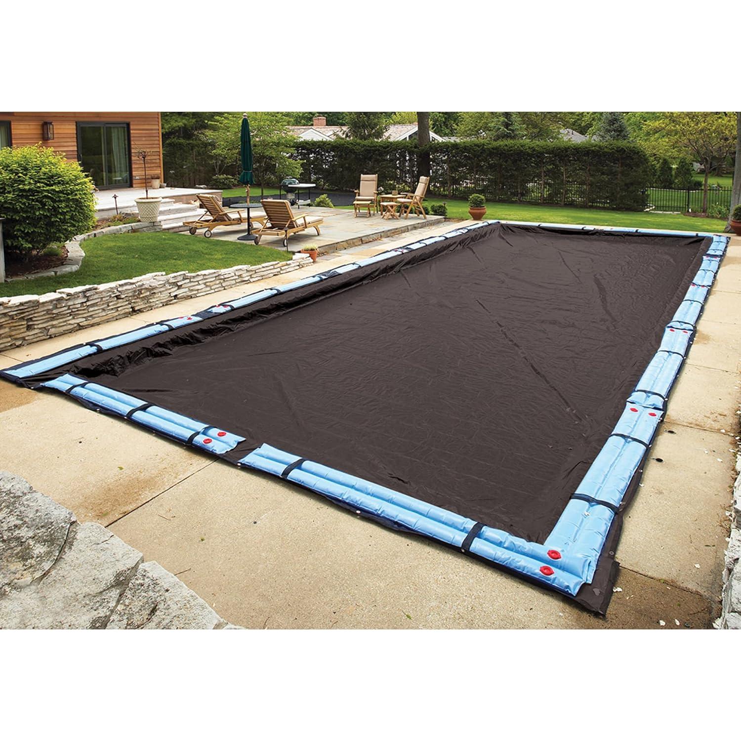 Cubierta de piscina in-ground Blue Wave 18x36 pies invierno