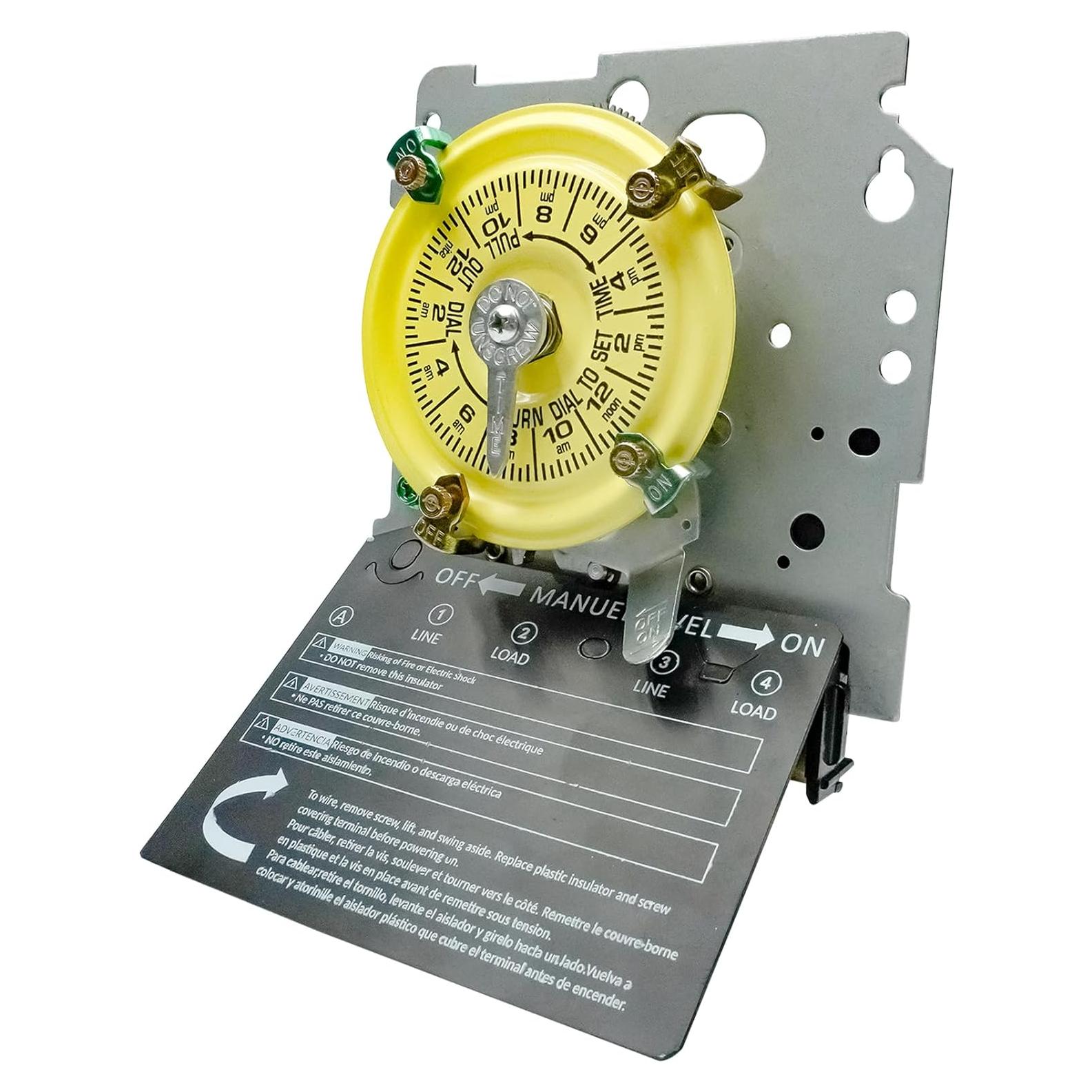 Temporizador Mecánico Iexcauw T104M 40A 208-277V 24h