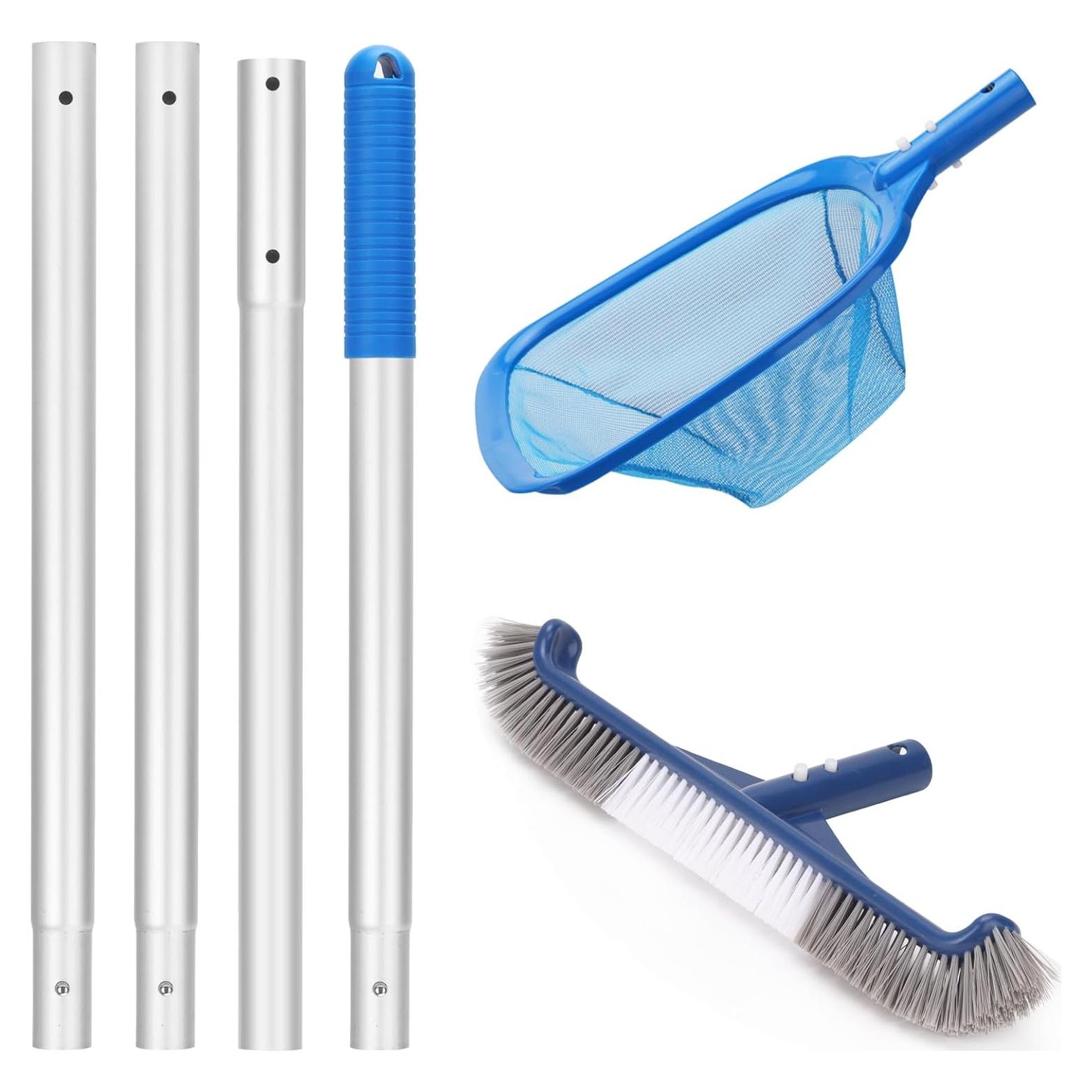 Kit de Limpieza de Piscina POOPLE con Polo de 1.52 m