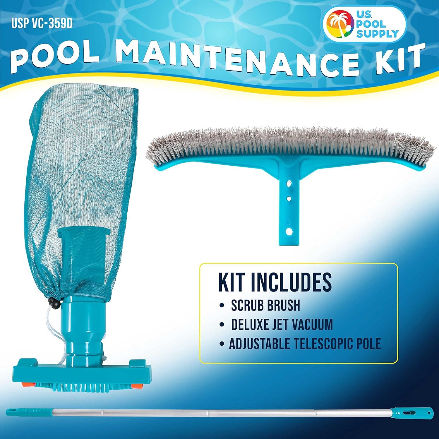 Kit de Mantenimiento de Piscina U.S. Pool Supply Deluxe