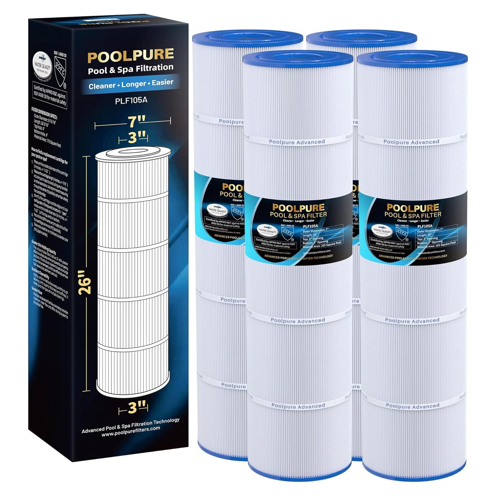 Cartucho de Filtro PoolPure PLF105A para Pentair CCP420
