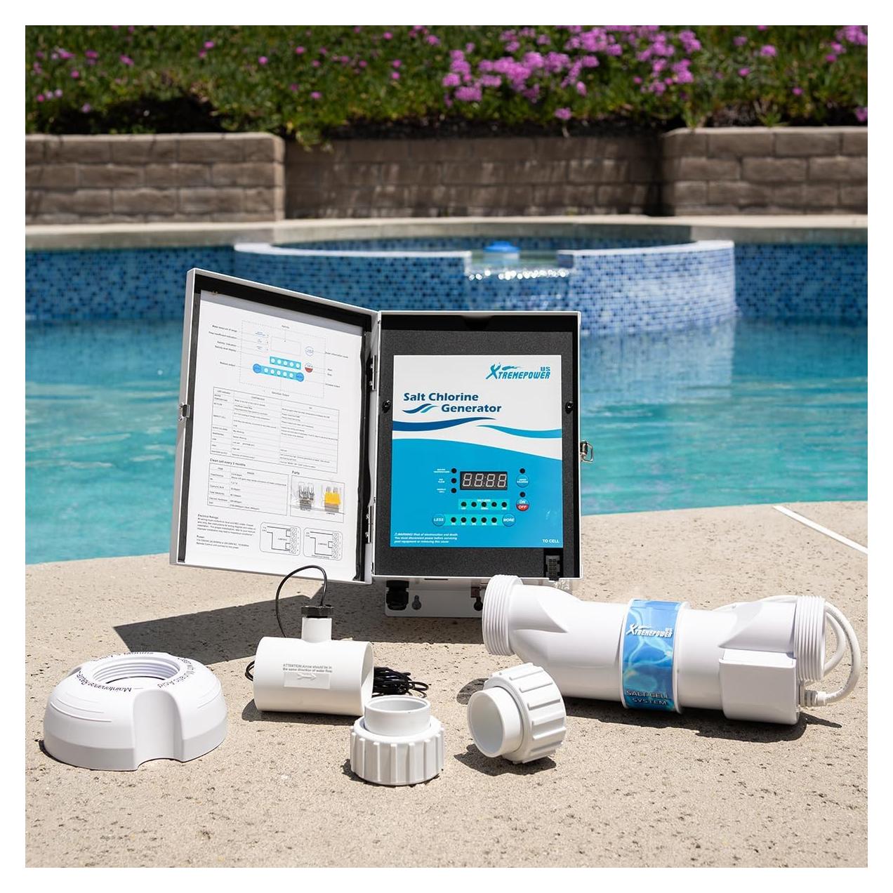 Generador de Cloro XtremepowerUS para Piscinas 40,000 L