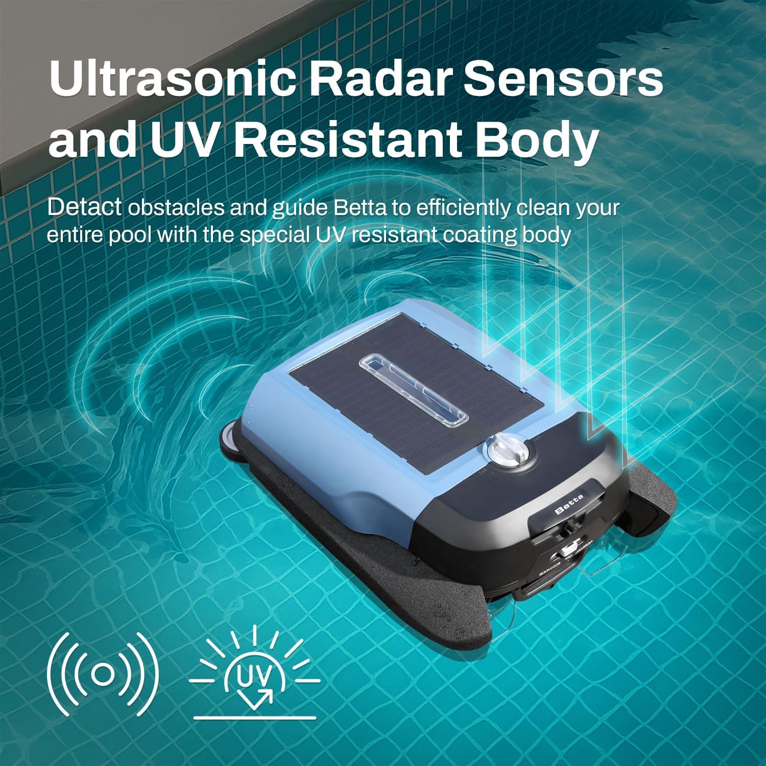 Skimmer Robótico Solar Betta Flex - Limpieza Ecológica para Piscinas