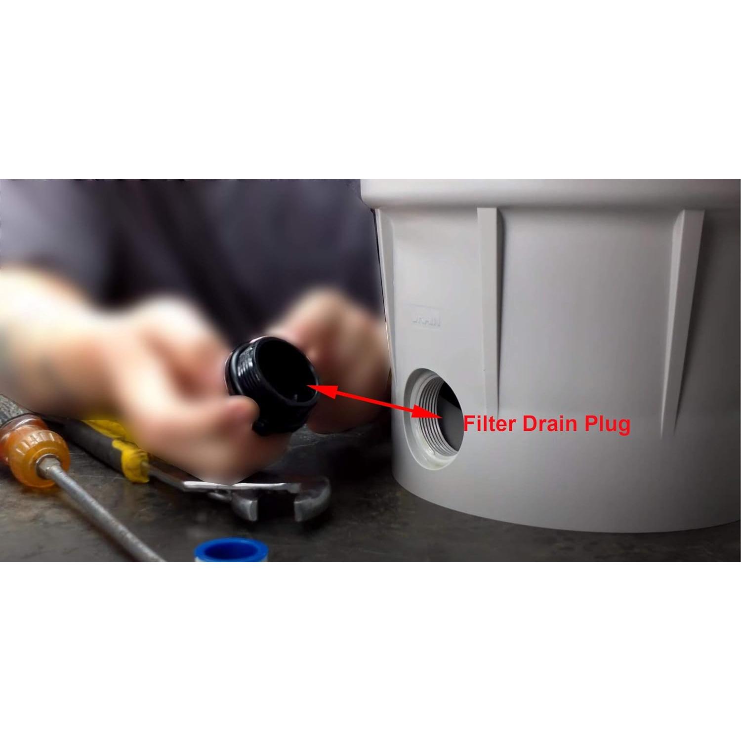 Tapón de Retorno de Línea para Spa ATIE 1.5" SP1022C - 2 Paquete