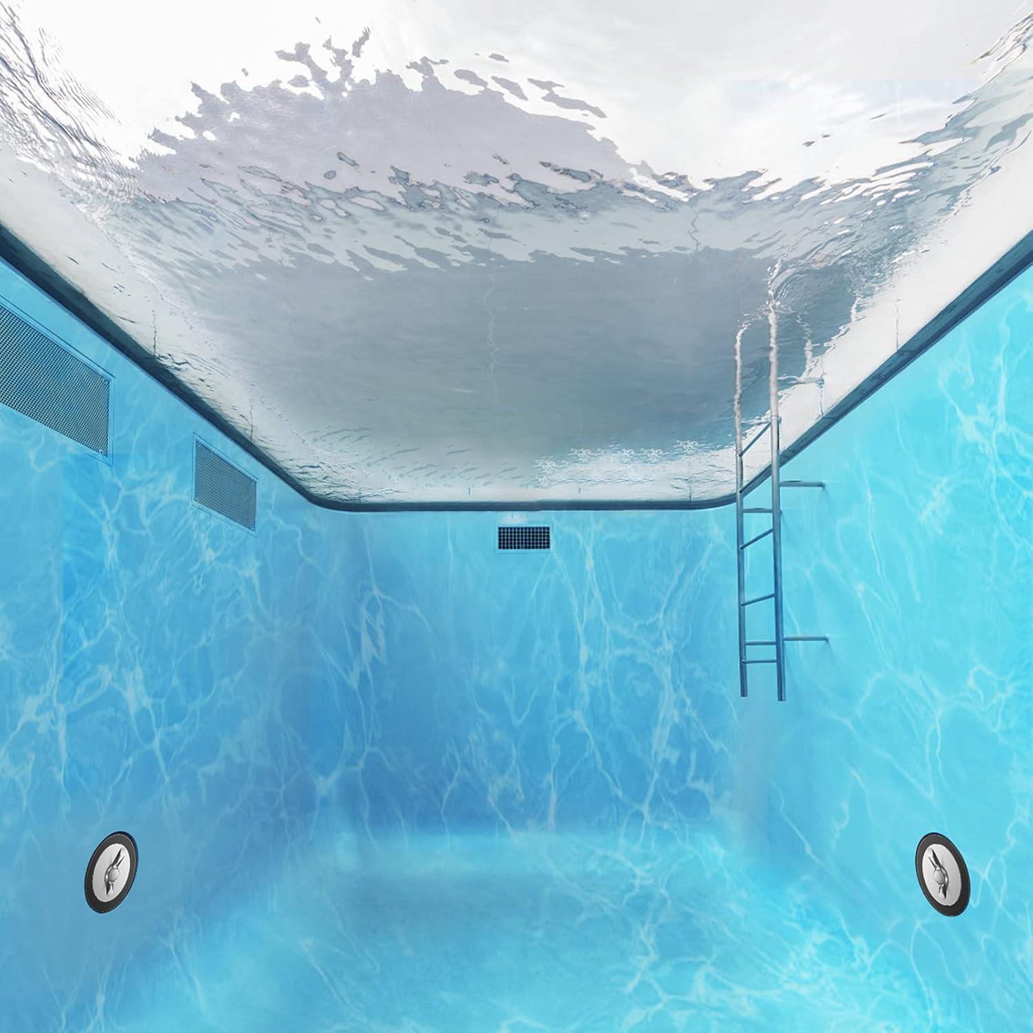 Paquete de 4 Tapones de Retorno para Piscina BESARME 2.54-5.08 cm