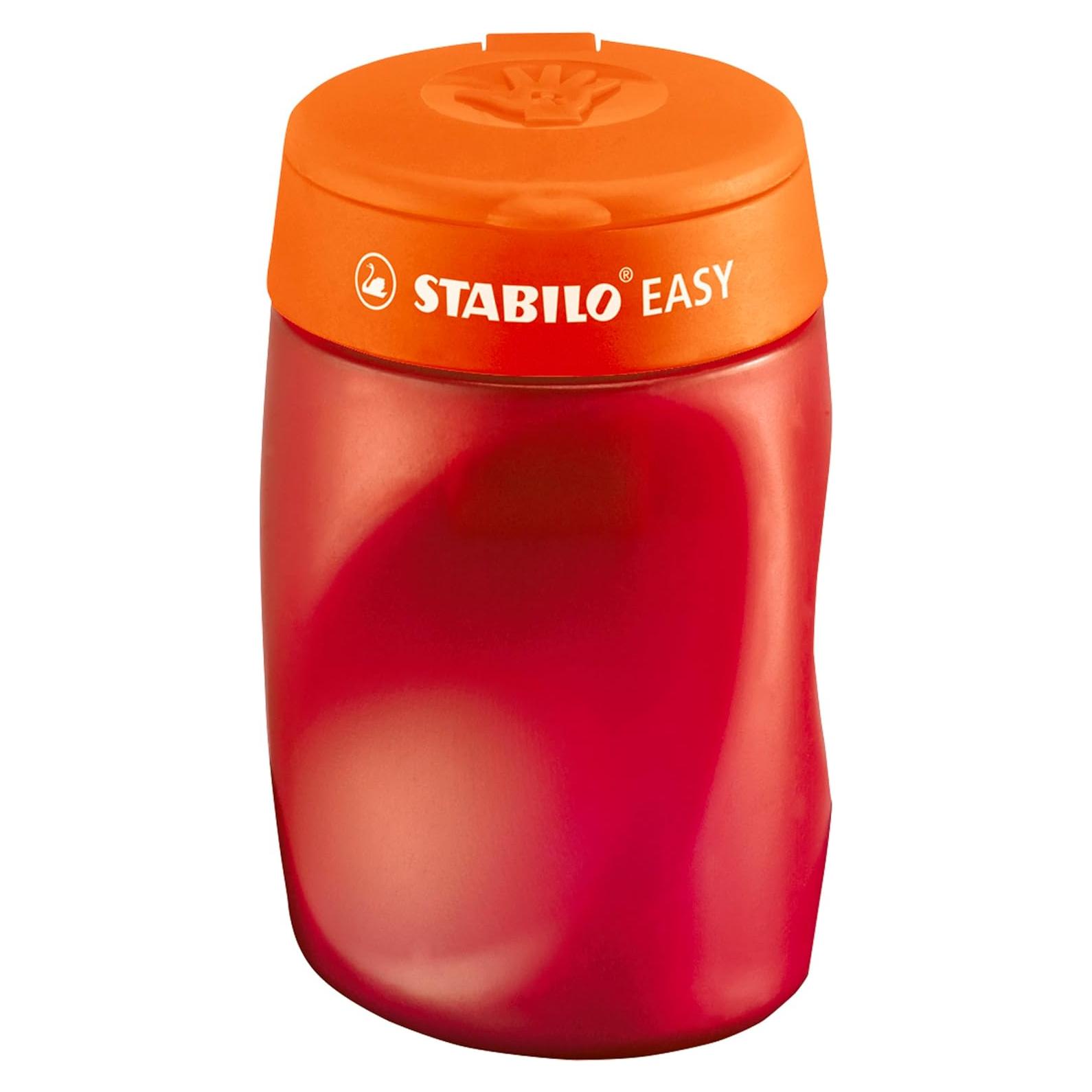 Sacapuntas Ergonómico STABILO EASYsharpener Diestro Naranja