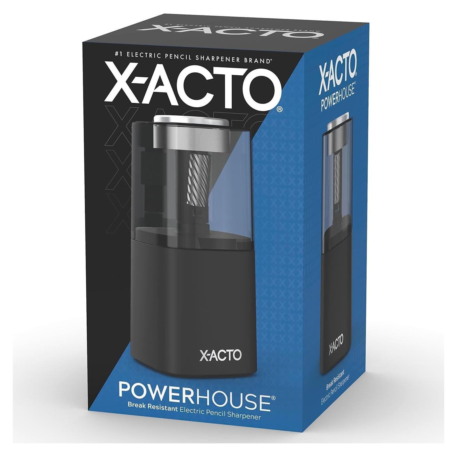 Sacapuntas Eléctrico X-ACTO Powerhouse Negro 21.4 cm