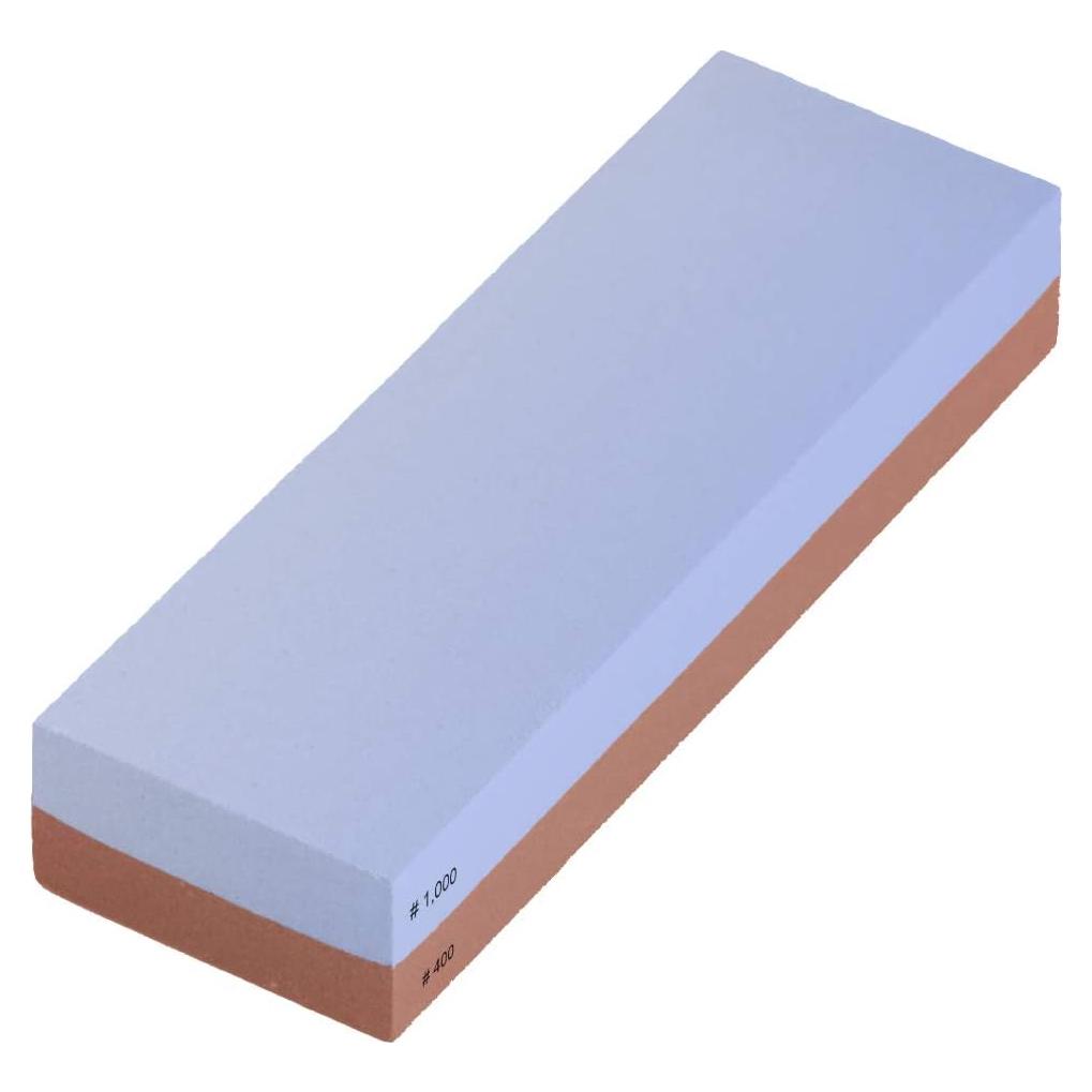 Piedra de Afilado POWERTEC 400/1000 Doble Cara 20x7 cm