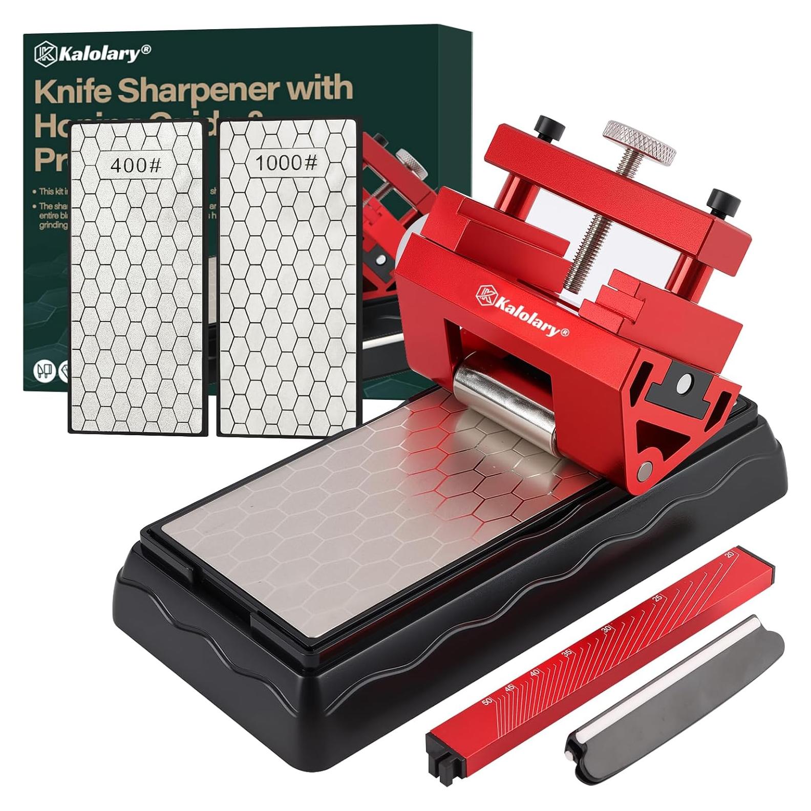 Kit de Afilado de Cinceles Kalolary con Guía y Transportador 400/1000