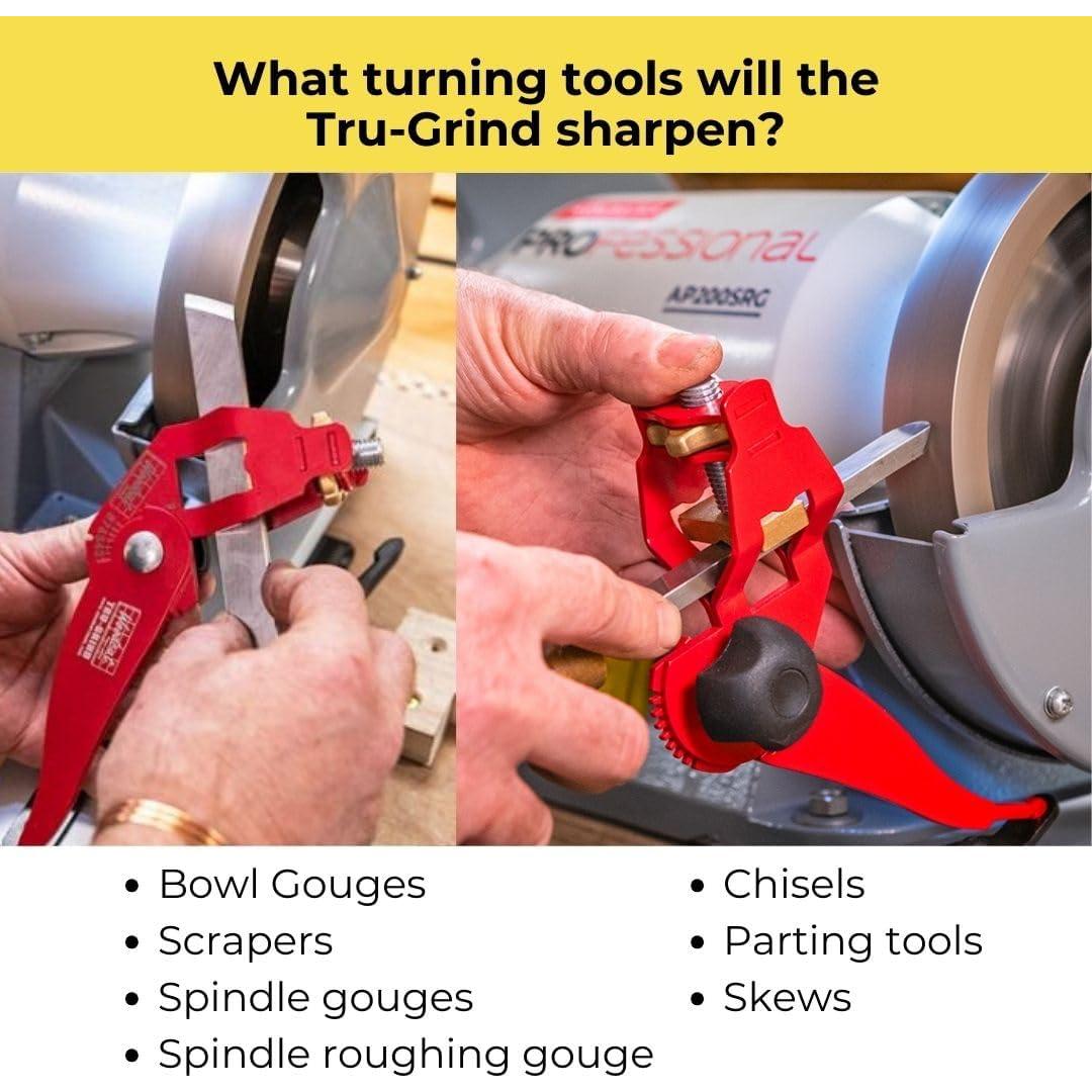 Sistema de Afilado Tru-Grind Original para Herramientas de Torneado