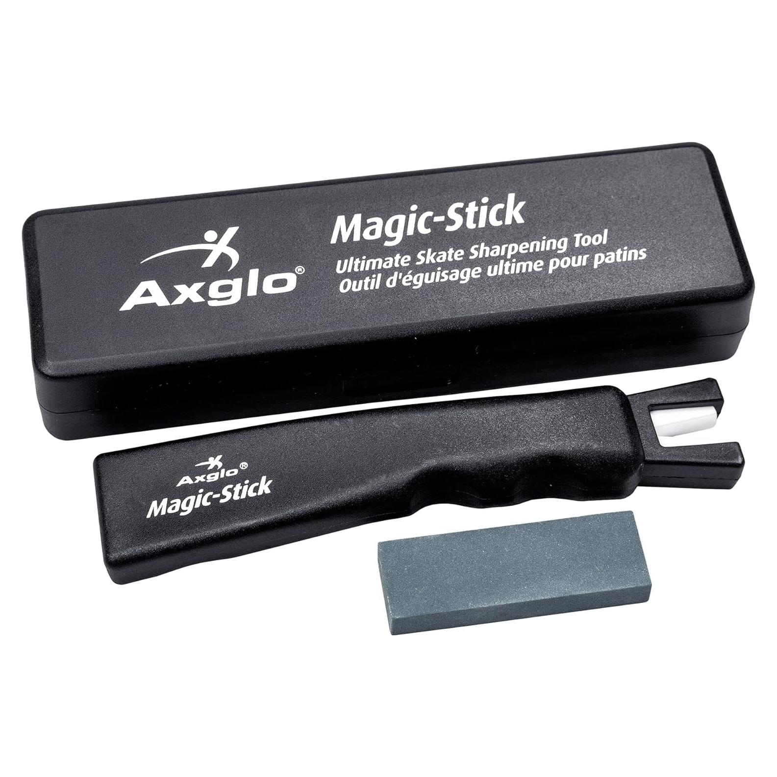 Afilador de Patines de Hielo Axglo Magic Stick con Piedra