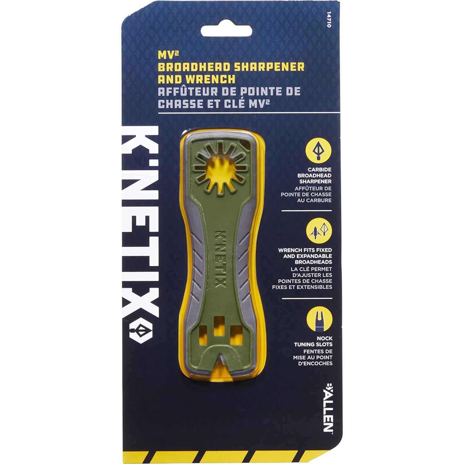 Llave y Afilador de Puntas Allen K’Netix MV² 3 en 1