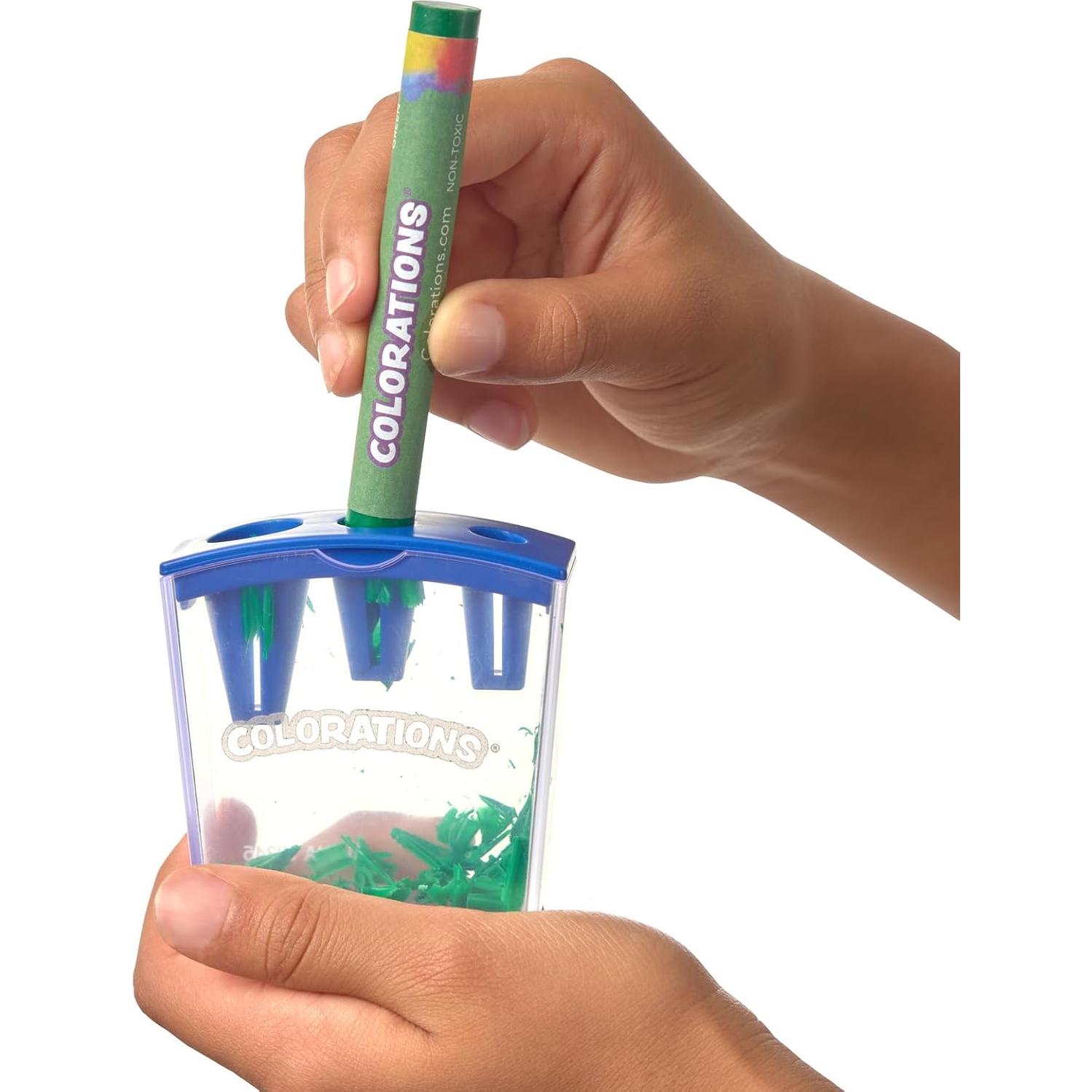 Sacapuntas para Crayones Colorations - Seguro para Niños