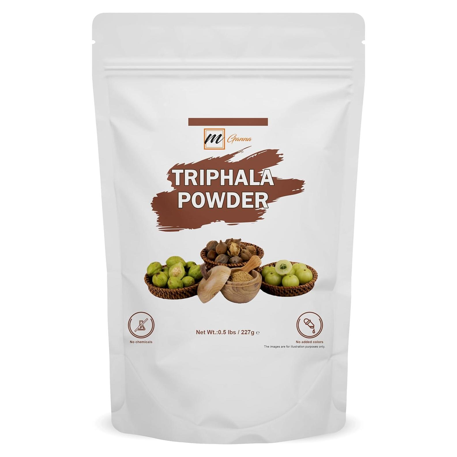 Polvo de Triphala 100% Natural mGanna 227g - Cuidado de Piel