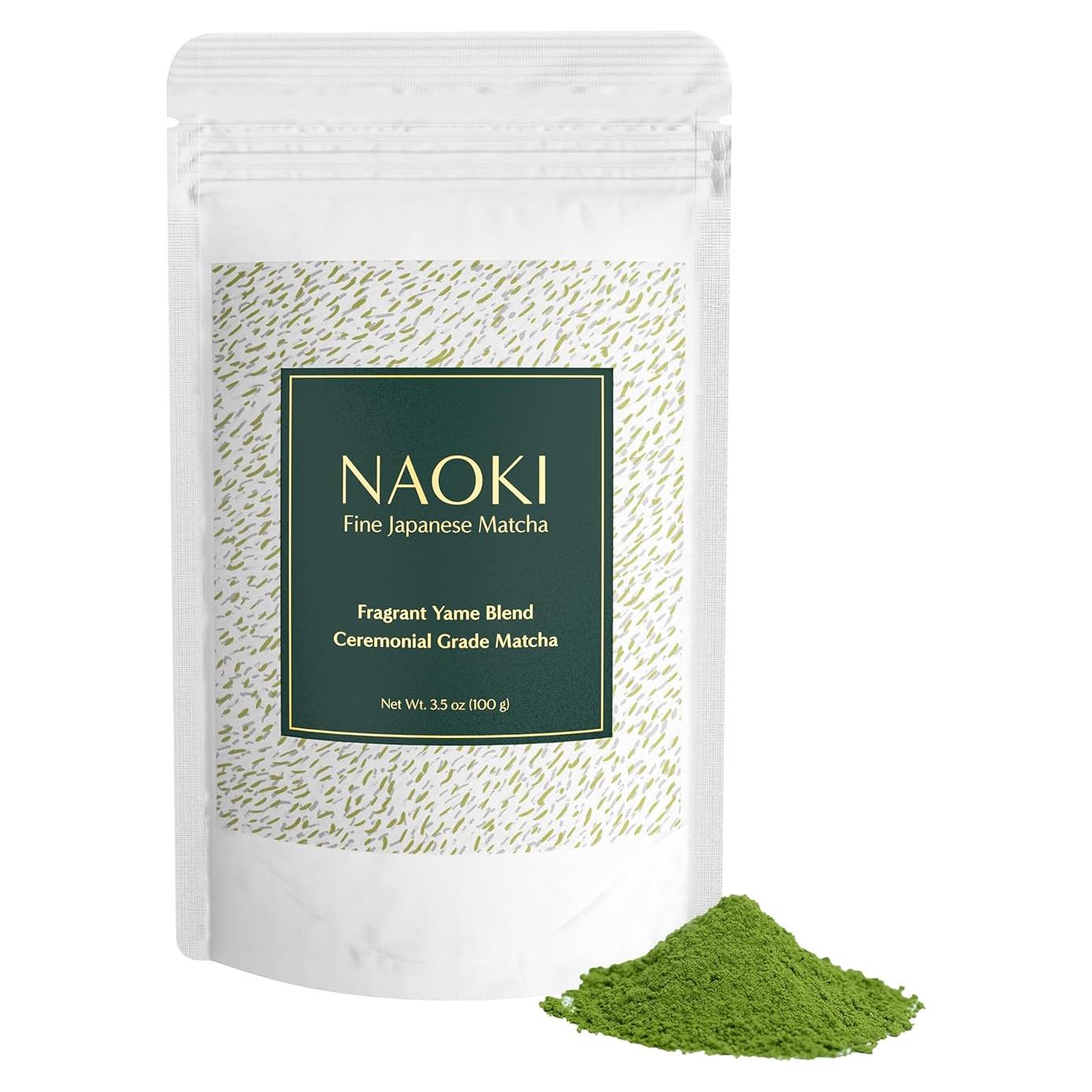 Matcha Verde en Polvo Ceremonial Naoki Yame 100g - Sabor Dulce
