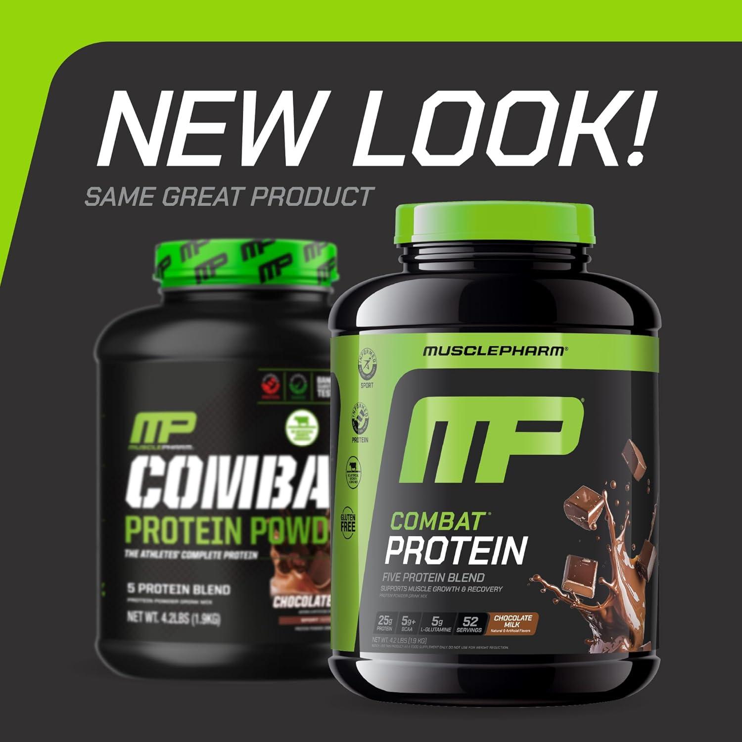 Polvo de Proteína Combat Muscle Pharm 1.81 kg Sabor Chocolate