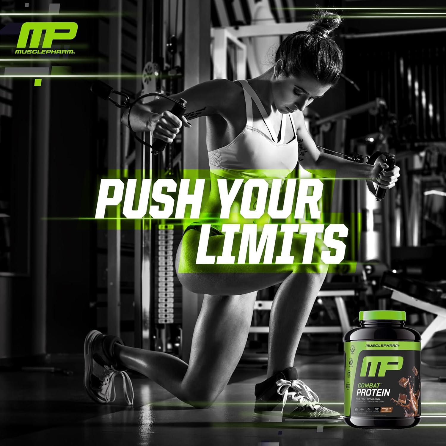 Polvo de Proteína Combat Muscle Pharm 1.81 kg Sabor Chocolate