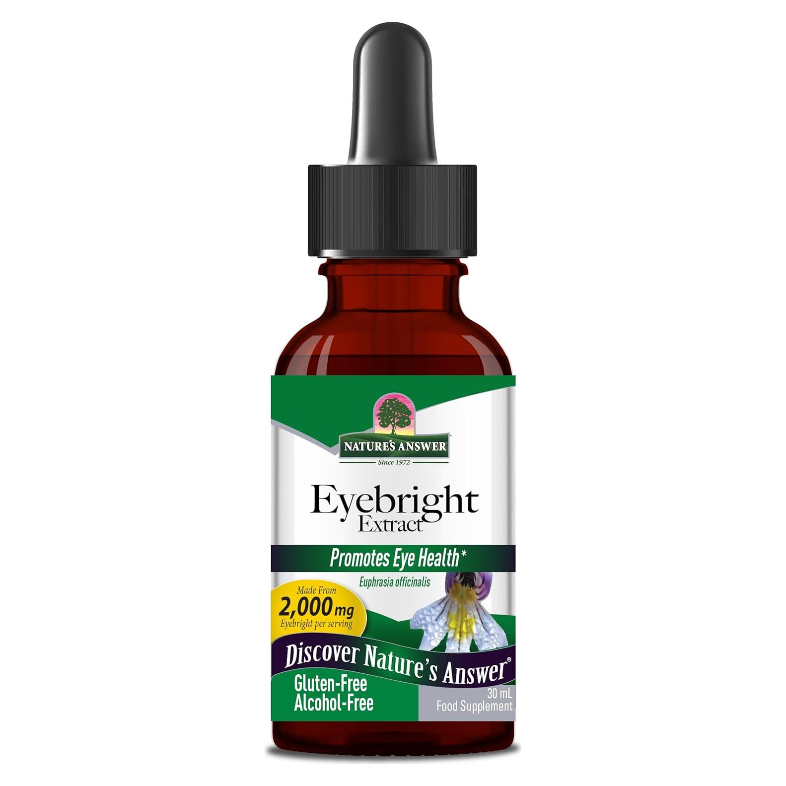 Extracto de Hierba Eyebright Nature's Answer 28.35g Sin Alcohol