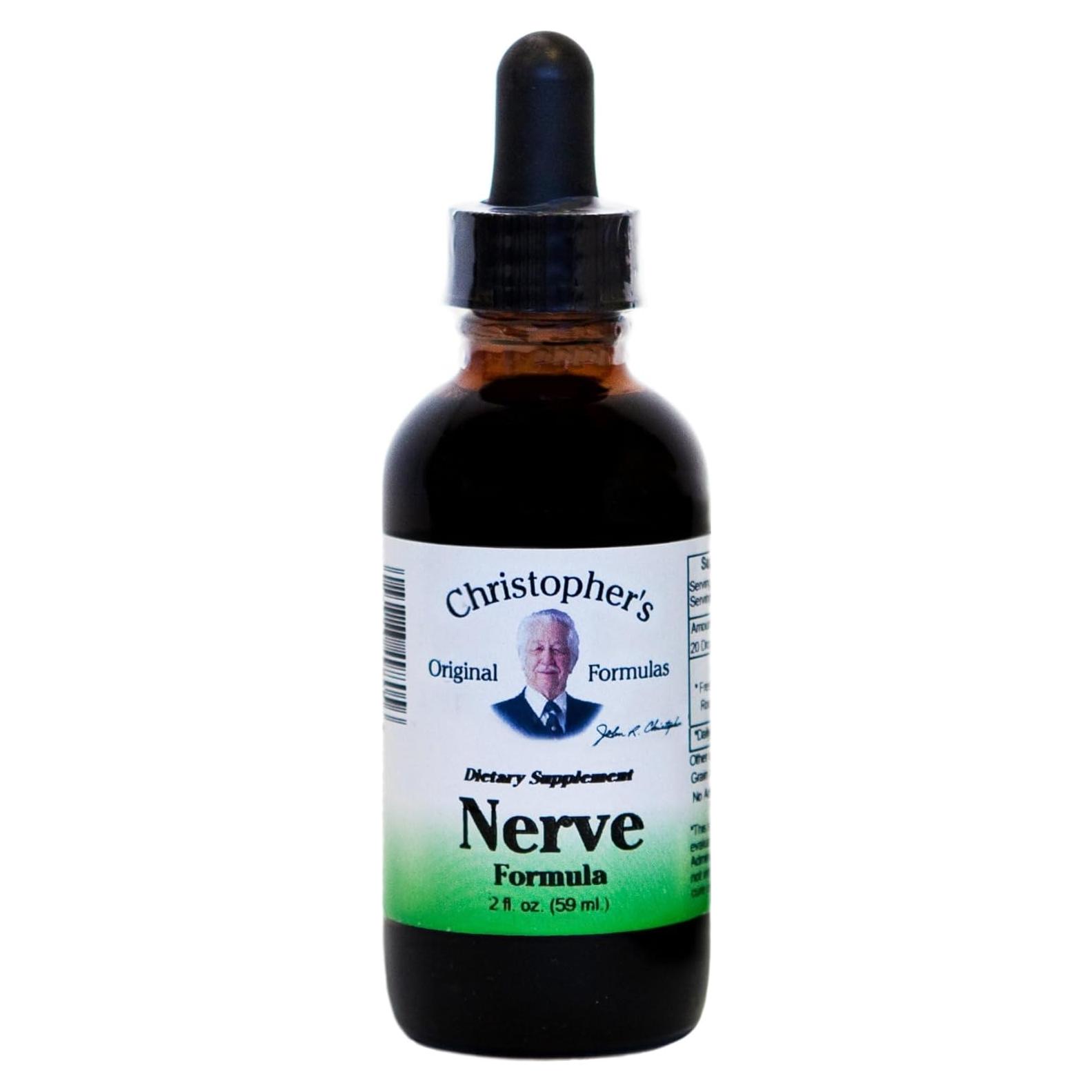 Suplemento Herbal Nervioso F. Originales Christopher 60 ml