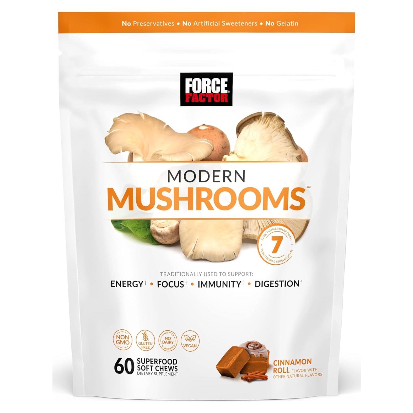 Caramelos Blandos Force Factor Modern Mushrooms 60 Unidades