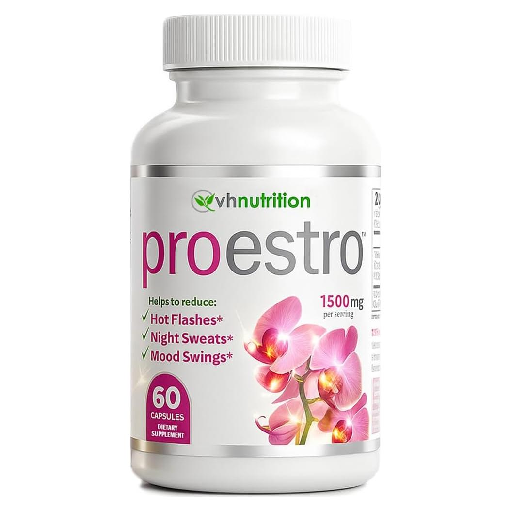 VH Nutrition PROESTRO | Suplemento Hormonal Natural 60 Cápsulas