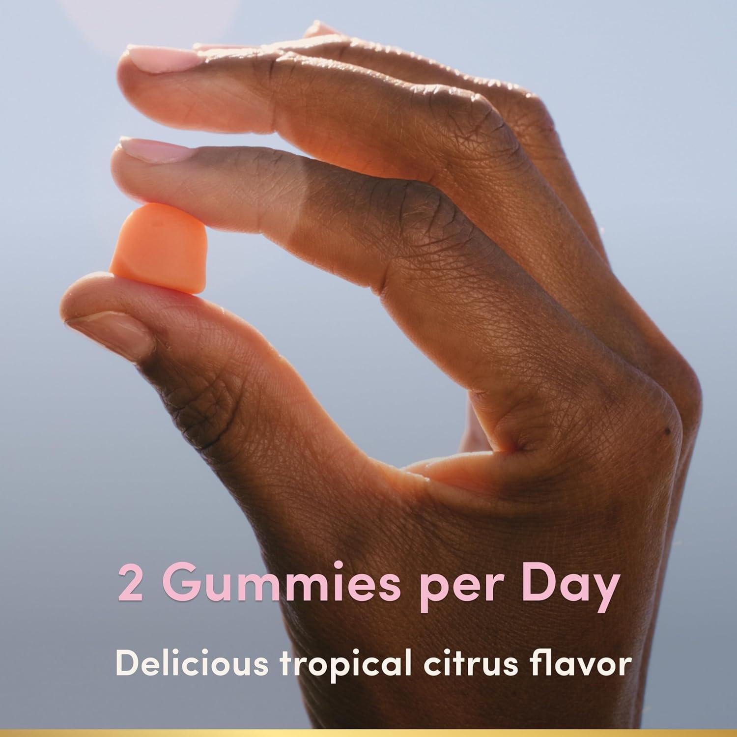 Gomitas vitamínicas Nature's Bounty con biotina y colágeno 80 Ct