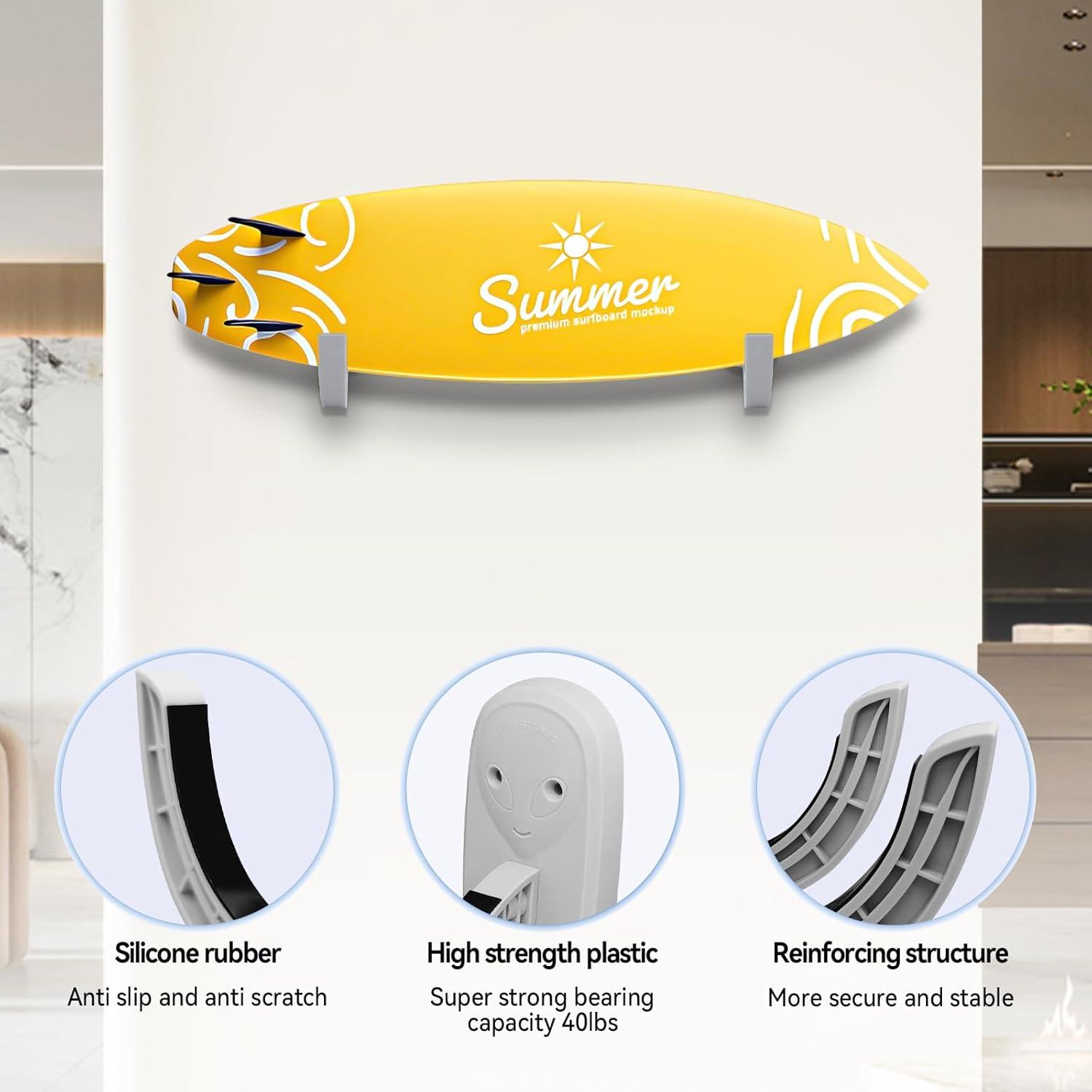 Soporte para Tablas de Surf TWO STONES CJ-OT2301 Gris