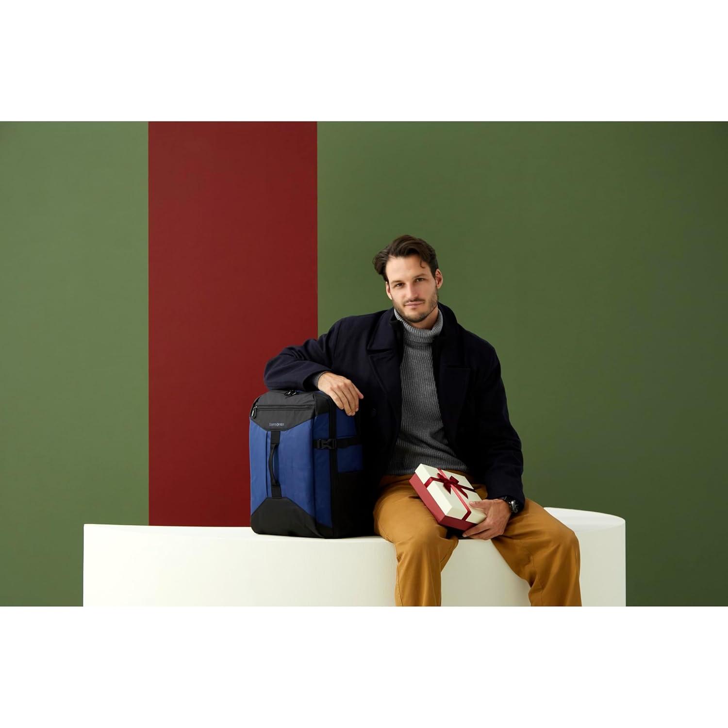 Mochila de Viaje Andante 2 Samsonite, Azul/Negro, 31L