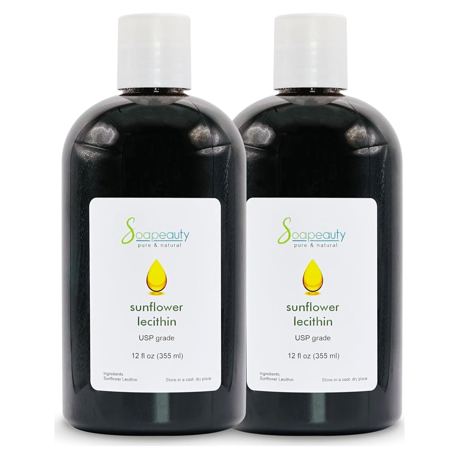 Aceite de Lecitina de Girasol 100% Puro Soapeauty 710 ml