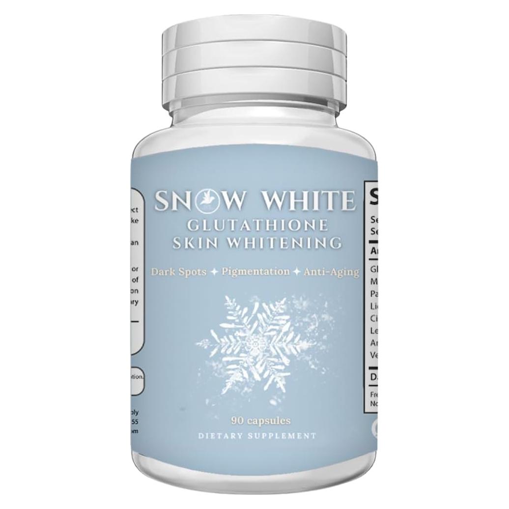 Píldoras Blanqueadoras de Piel KUR Live Simply - 90 Cápsulas Naturales