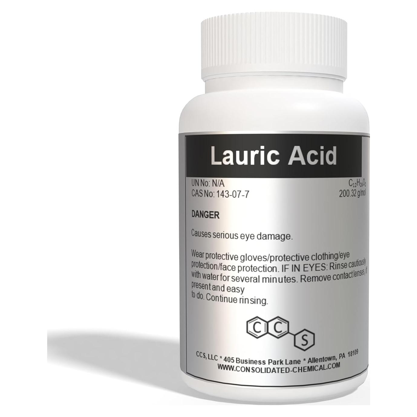 Ácido Laurico Alta Pureza 100g - CCS