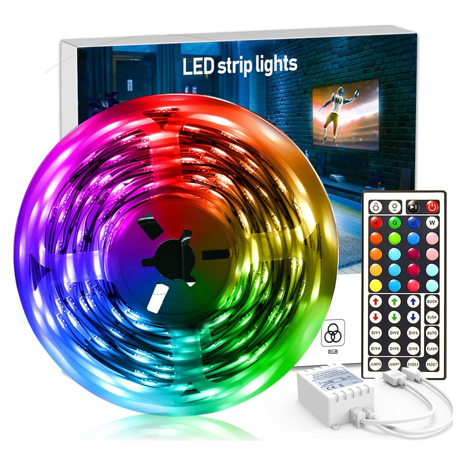 Tiras de Luces LED DAYBETTER 10 m RGB con Control Remoto