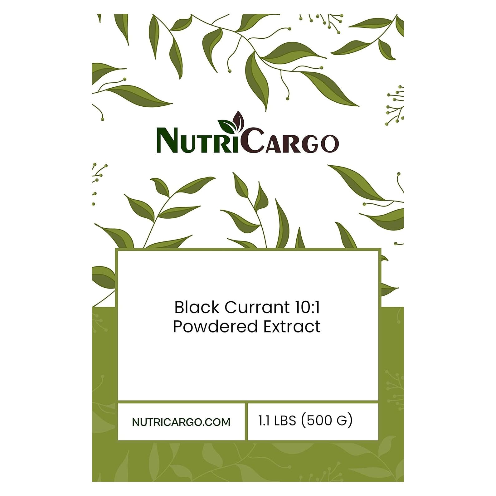 Extracto en polvo de grosella negra 10:1 NutriCargo 500g