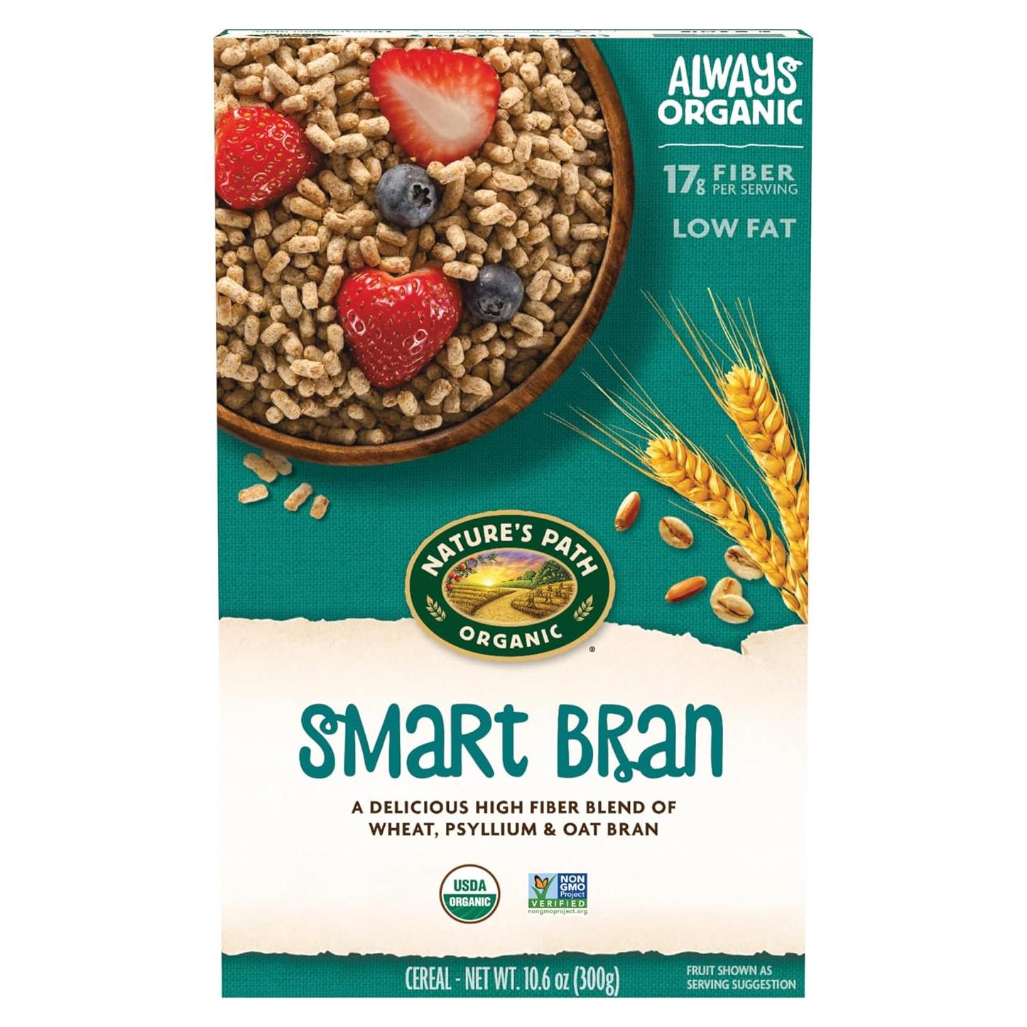 Cereal Orgánico de Bran Inteligente Nature's Path 300 g