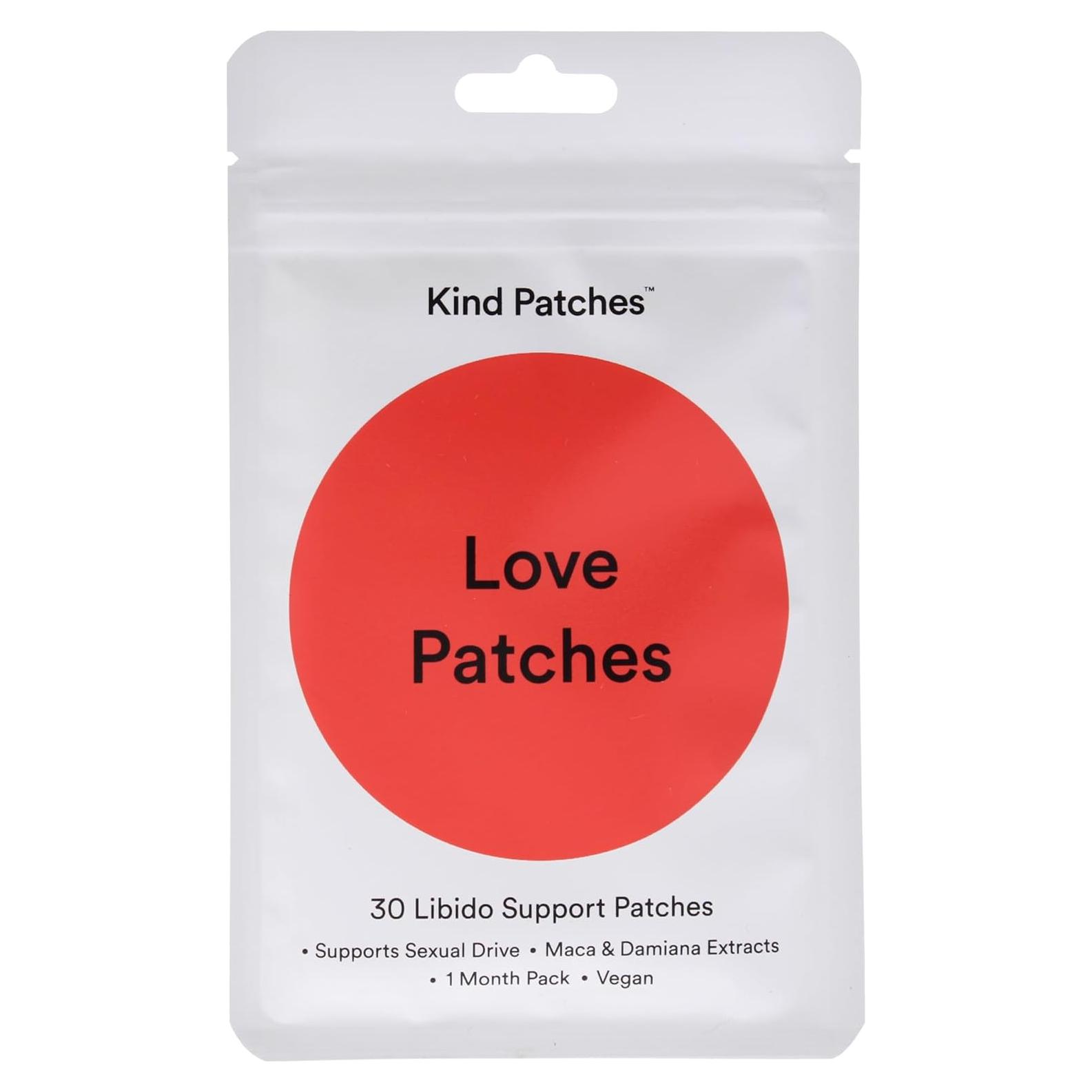 Parches de Amor Kind - Aumento Libido Natural 30 Unidades