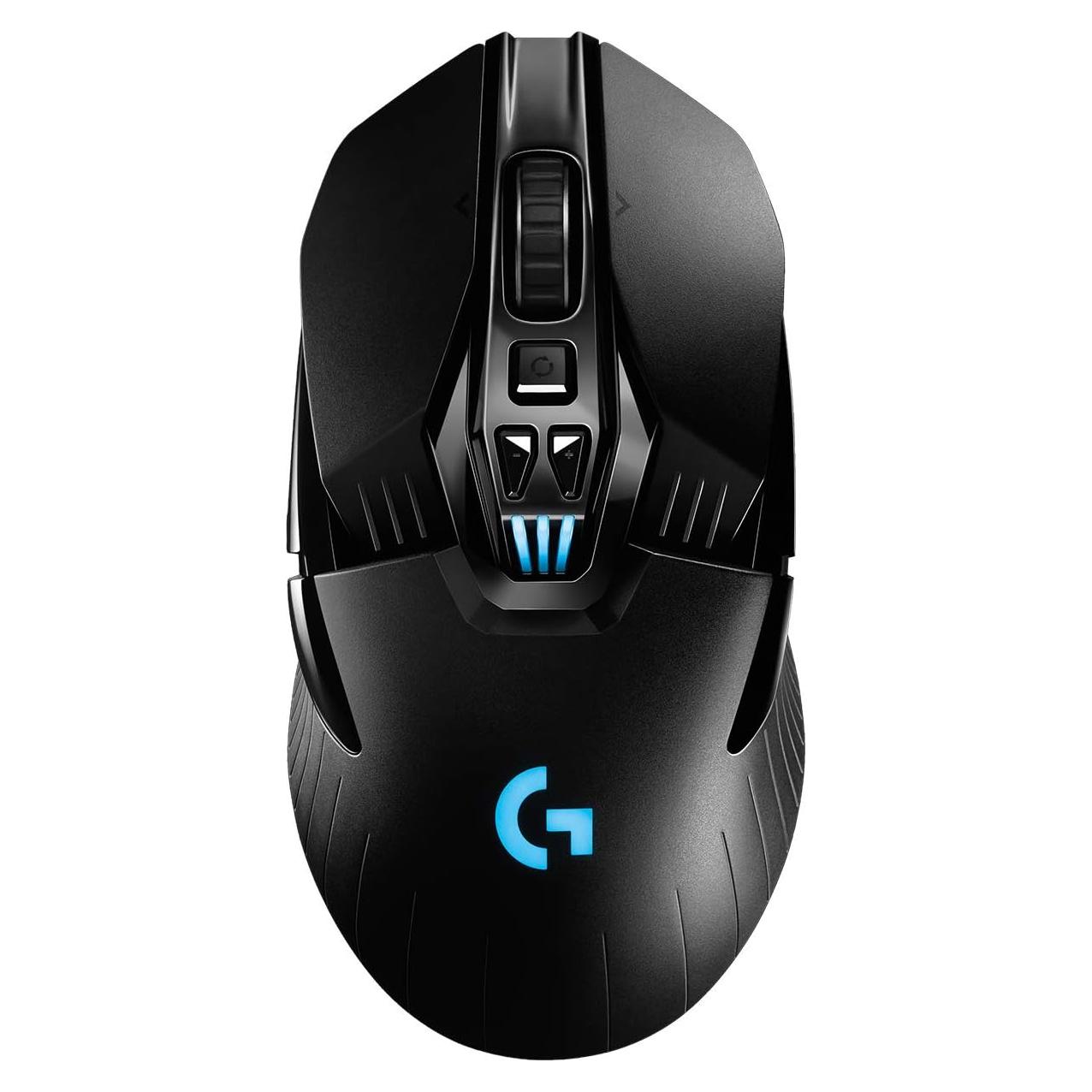 Logitech G903 LIGHTSPEED Wireless Gaming Mouse W/ Hero 25K Sensor, PowerPlay Compatible, 140+ Hour with Rechargeable Battery and Lightsync RGB, Ambidextrous, 107G+10G optional, 25,600 DPI, Black