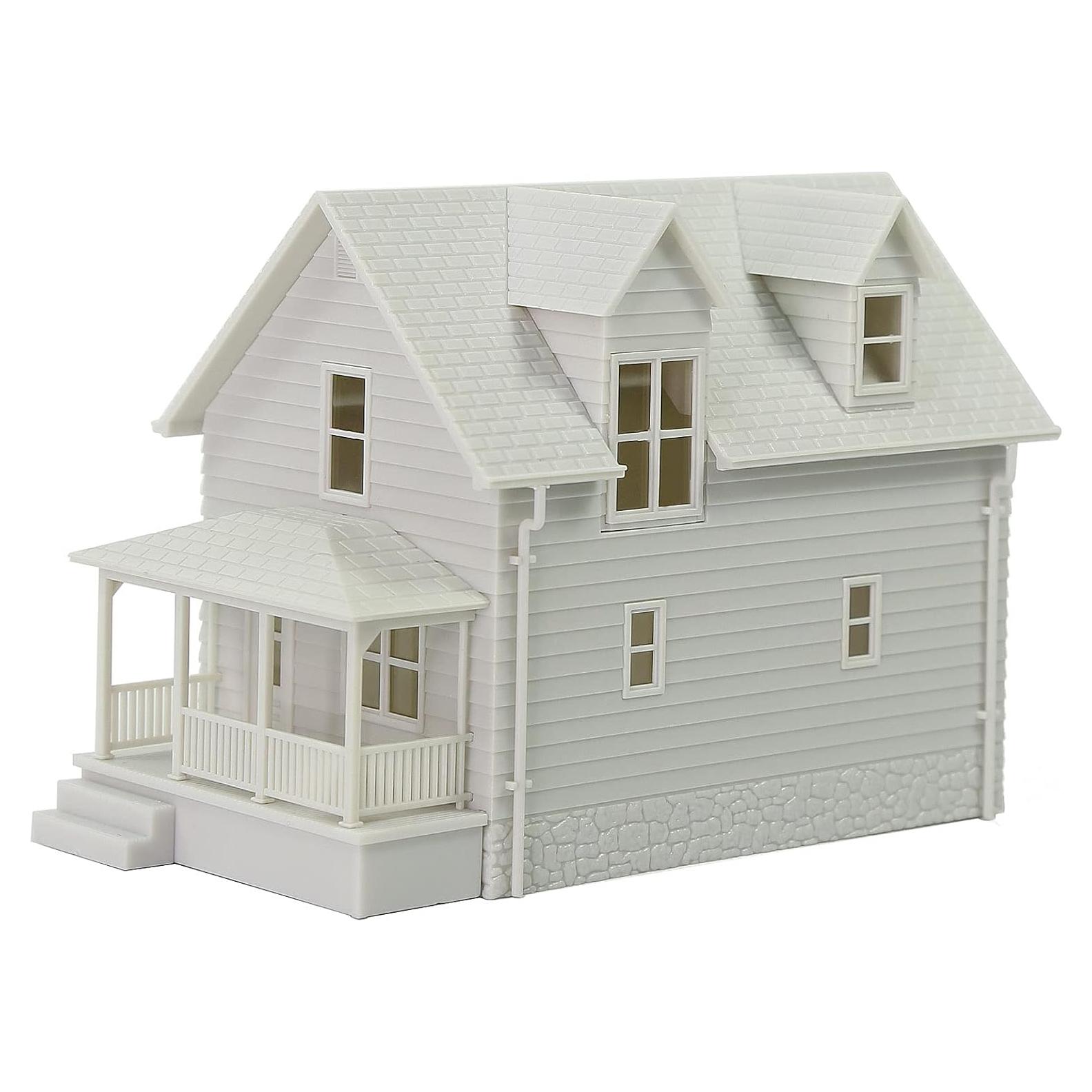 Kit Casa en Blanco Escala HO 1:87 EVEMODEL DIY