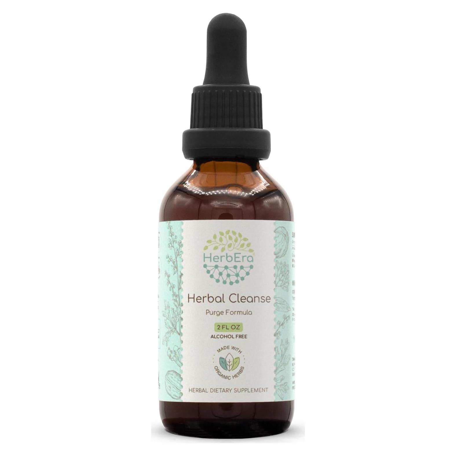 Tintura Detox Herbal Sin Alcohol HerbEra 59 ml - Extracto Natural