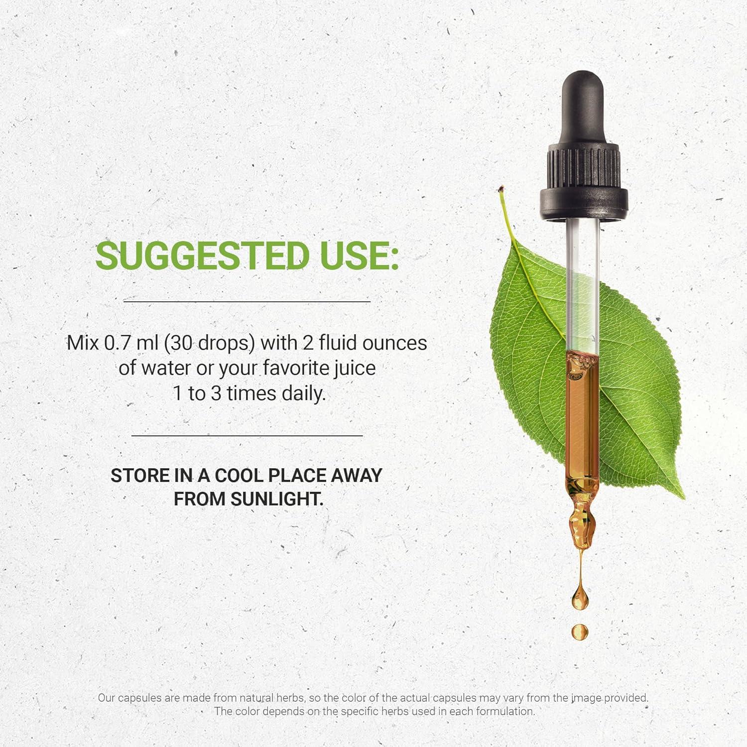 Extracto de Cilantro Orgánico USDA 59.15 ml - Sin Alcohol