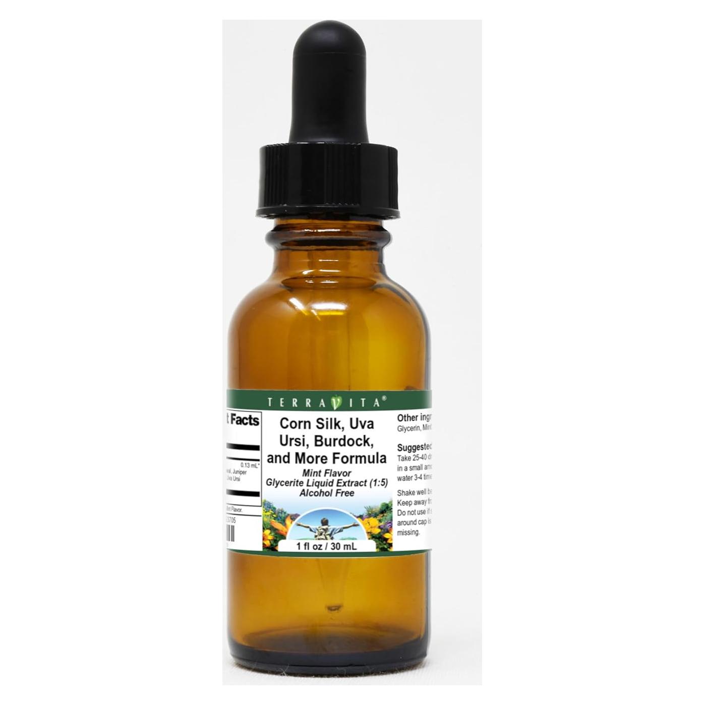 Extracto Líquido Glicerita TerraVita 28.35 g Sabor Menta