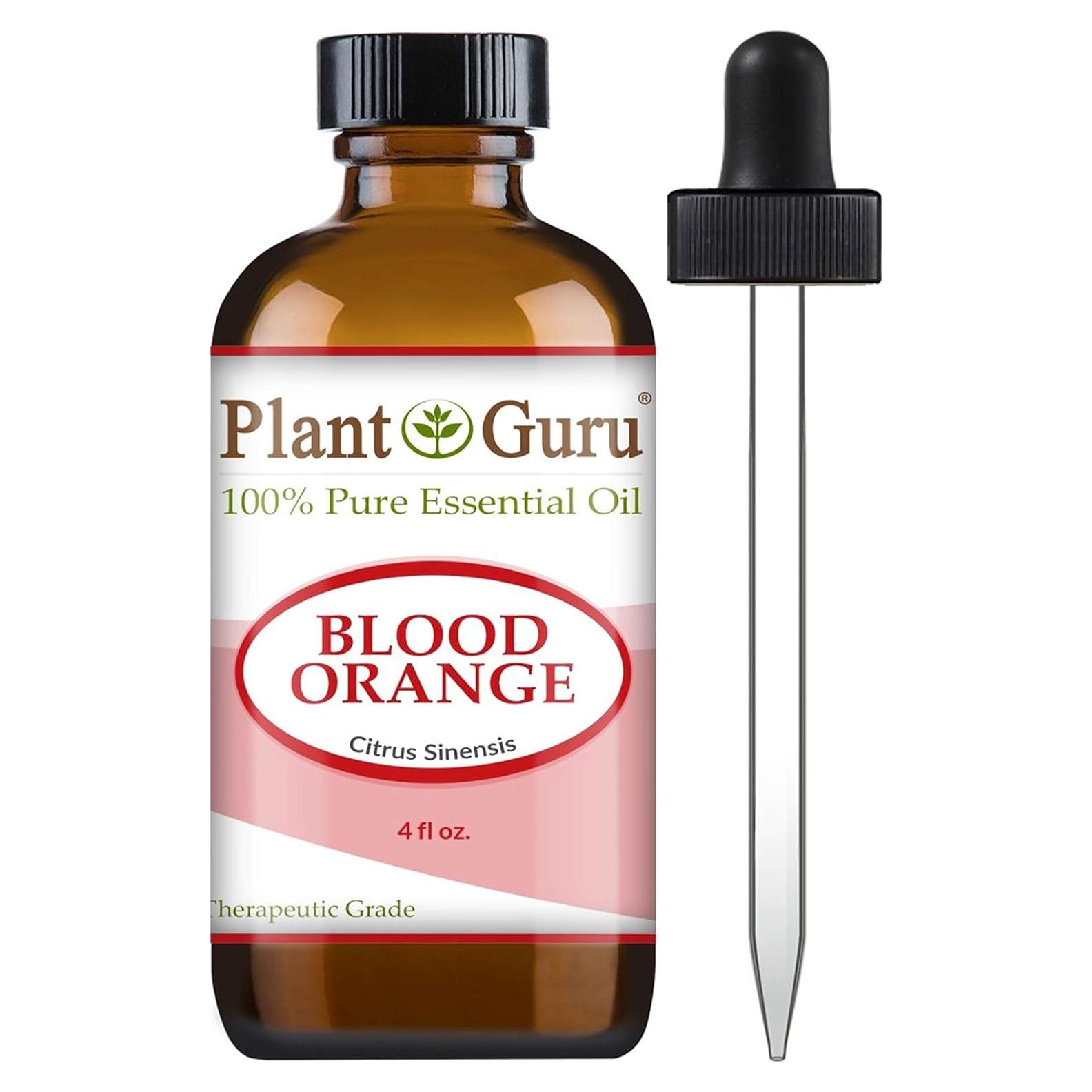 Aceite Esencial de Naranja Sangre 118 ml 100% Puro Grado Terapéutico