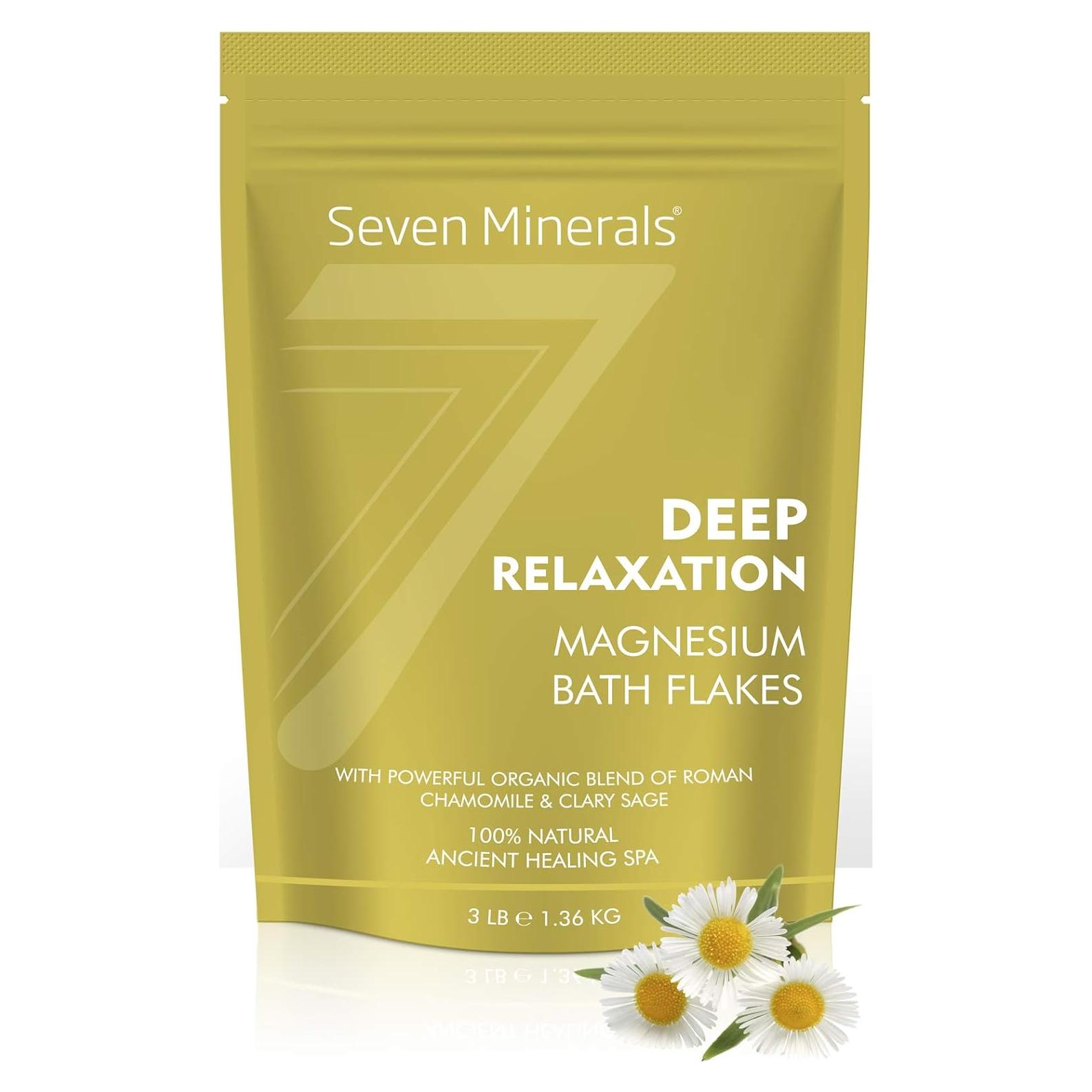 Copos de Cloruro de Magnesio Seven Minerals 1.36kg - Relajación Profunda