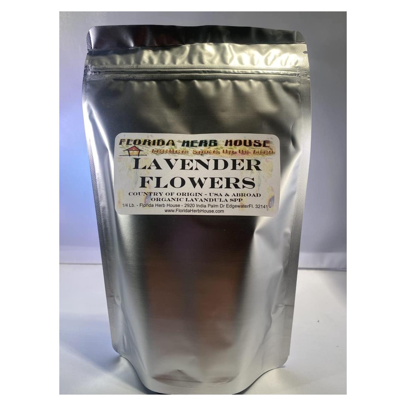 Flores Secas de Lavanda Orgánica Florida Herb House 227 g