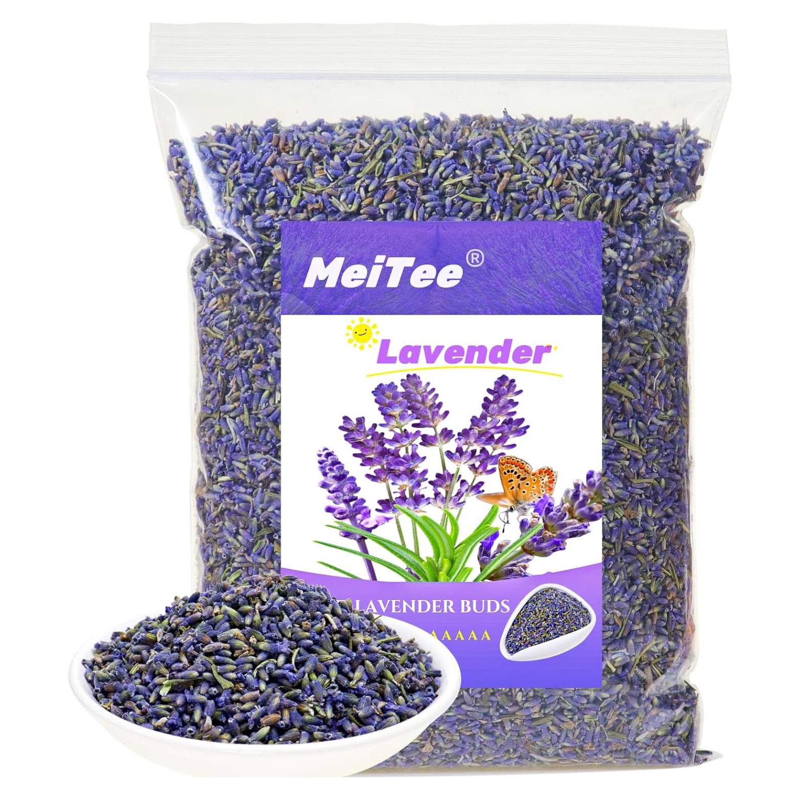Flores Secas de Lavanda MeiTee 200g - Aroma Natural para DIY