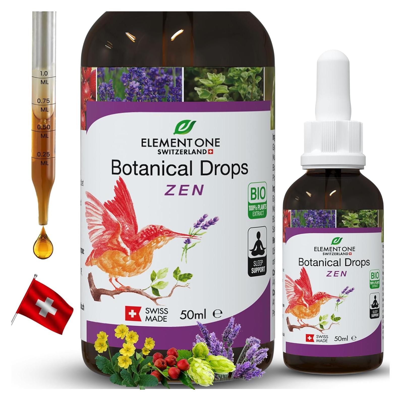 Gotas Herbales para Sueño Botanical Zen - 100% Natural